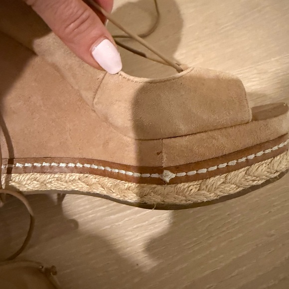 Sam Edelman Harriet Lace up Wedges - Picture 7 of 9